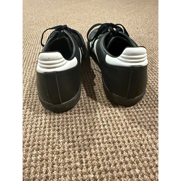 Adidas Samba leather shoes full black size US10 019000 - Picture 6 of 7